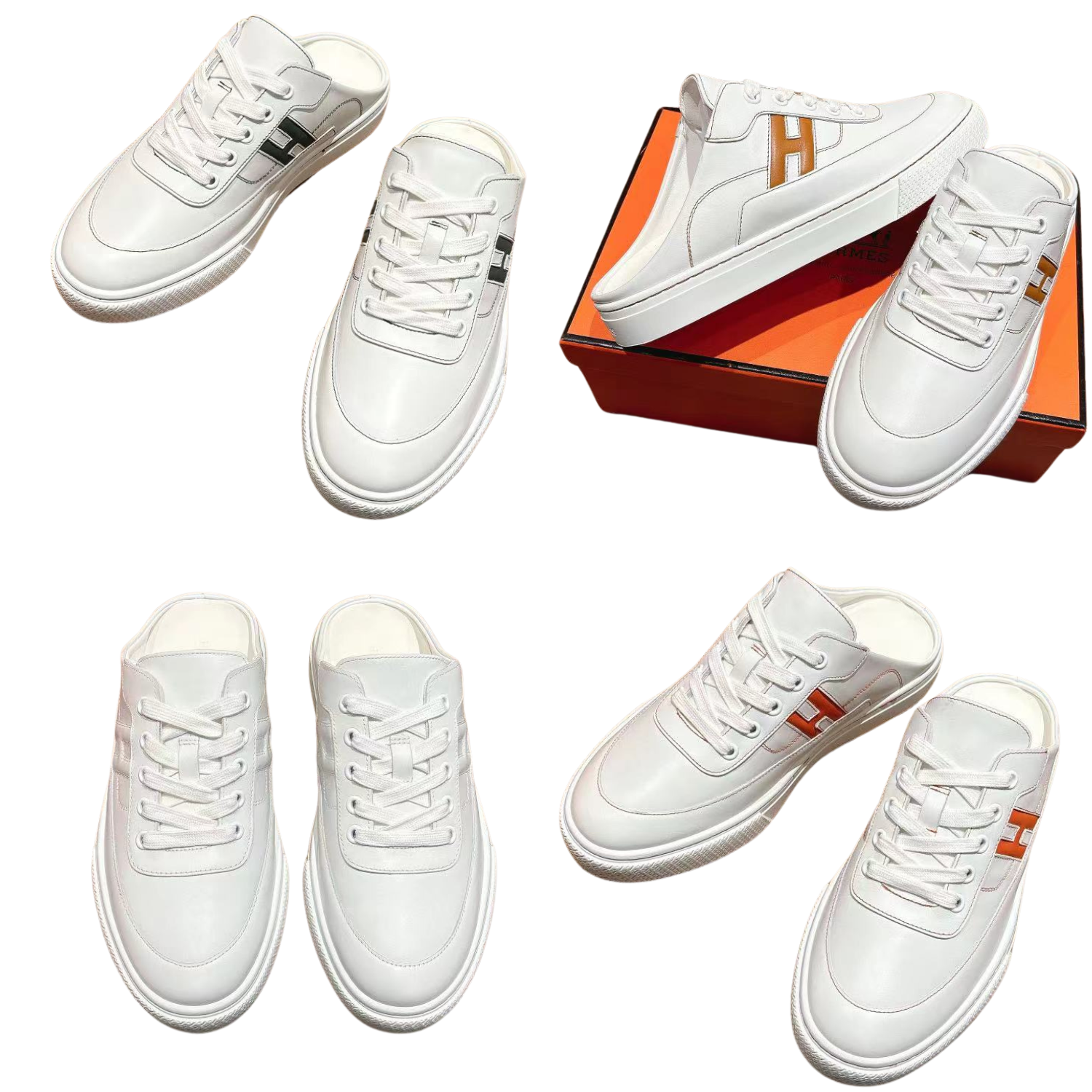 HM 25 Sneaker Mule Leather 244608