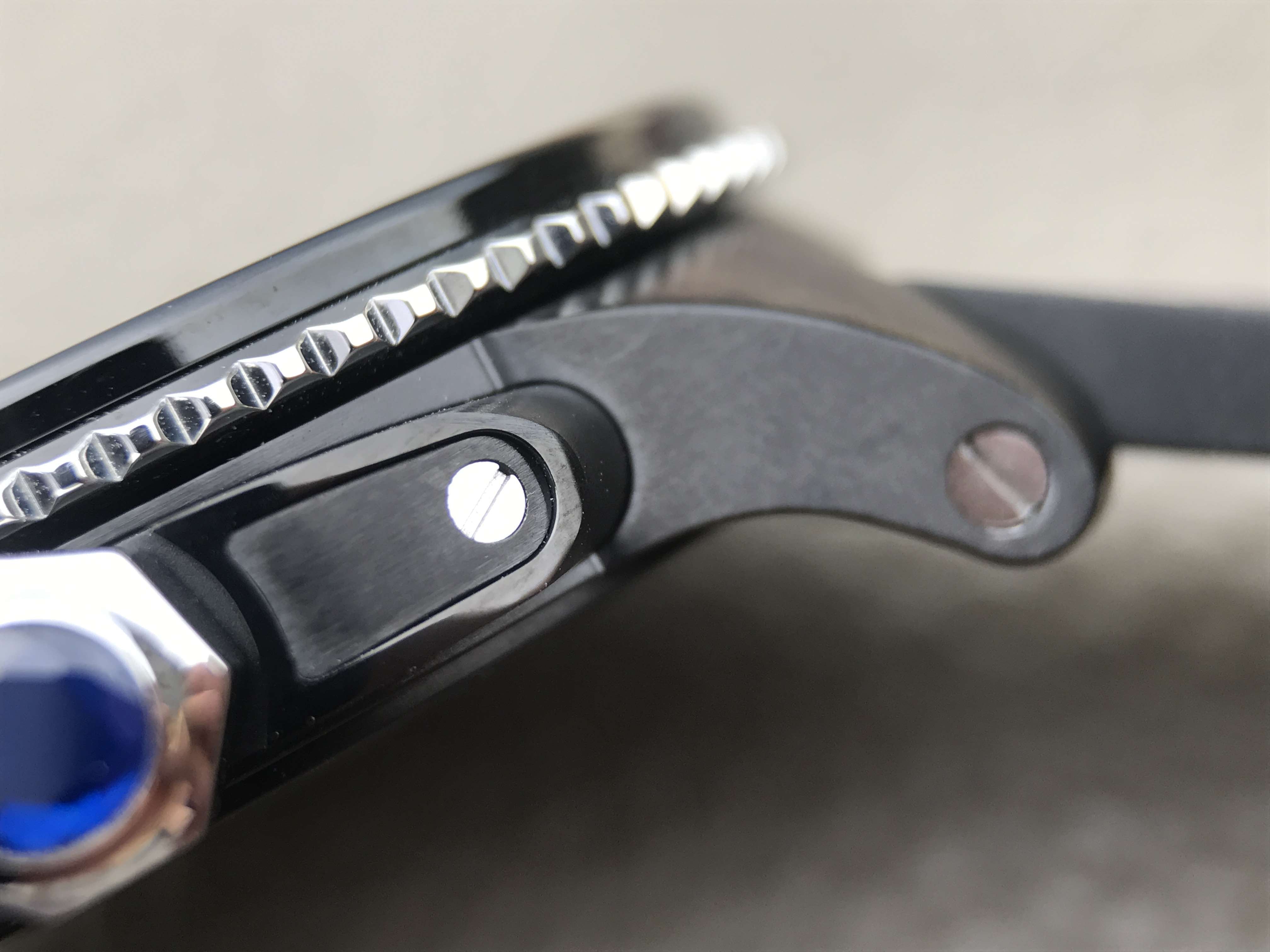 CALIBRE DIVER 42 AUTOMATIC BLACK CASE STEEL BEZEL