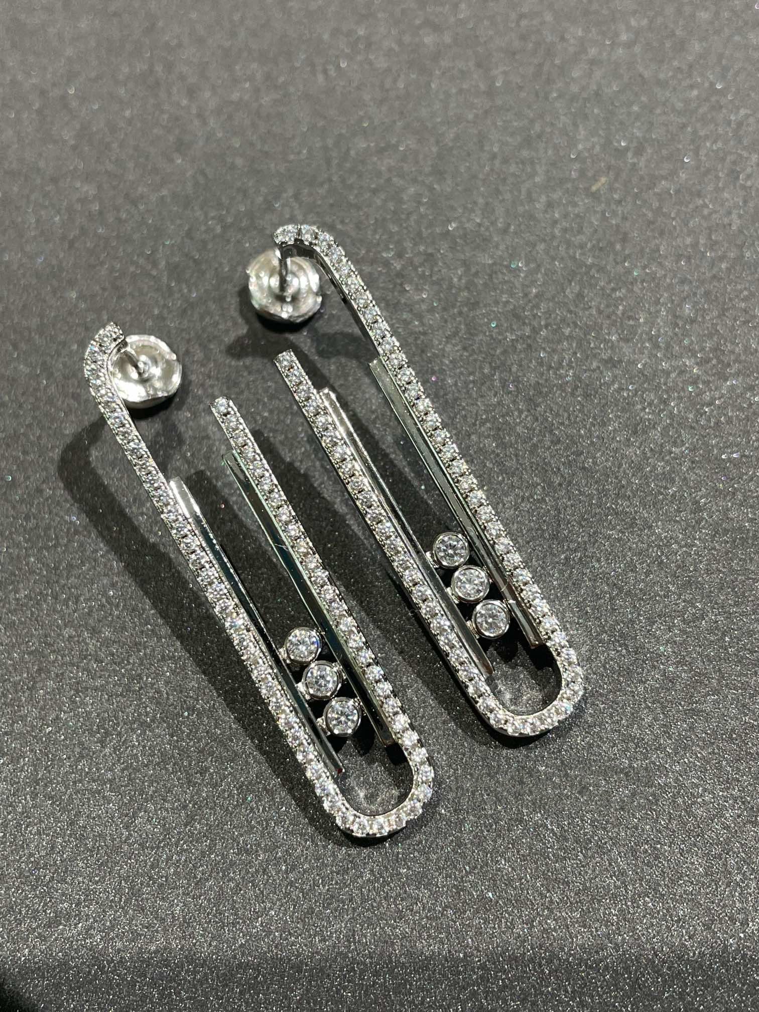MOVE 10TH PM EARRINGS DIAMOND