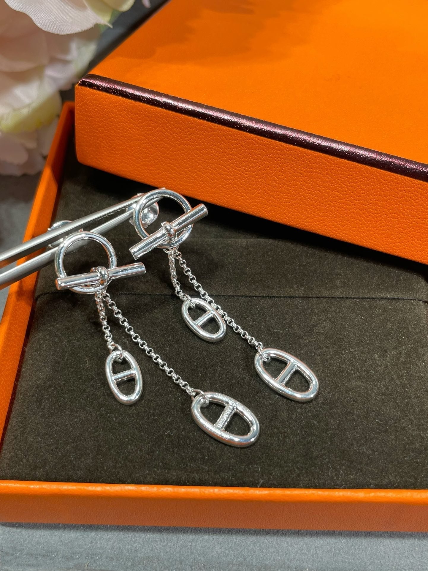 HM EARRINGS FARANDOLE BRACELET SILVER