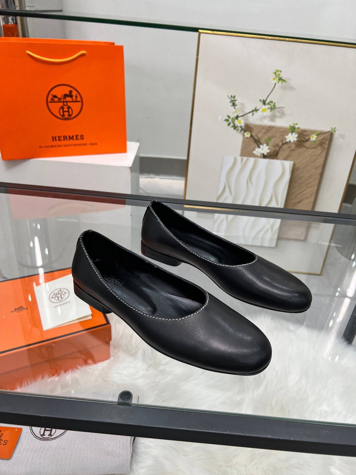 HM 25 Ballet Flats Multicolor Sheepskin 370992