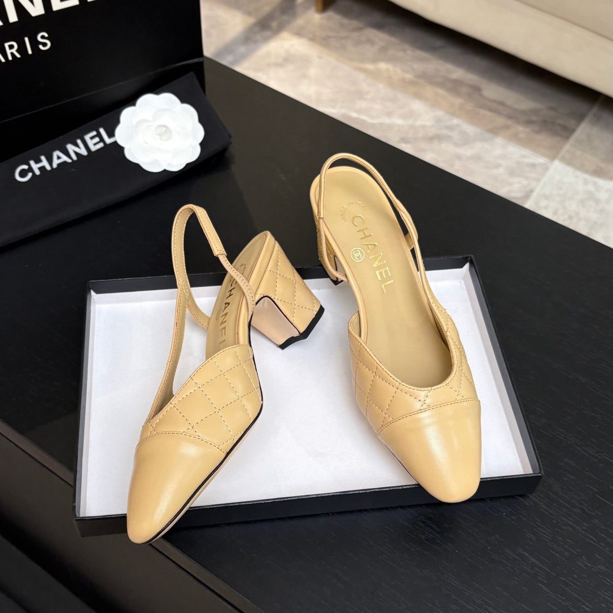 Chanel 2026 Shoe Denim Suede Sheepskin 958004