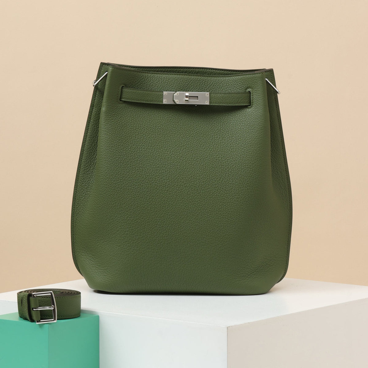 High-end Hermes 2026 So Kelly 33cm Togo Leather
