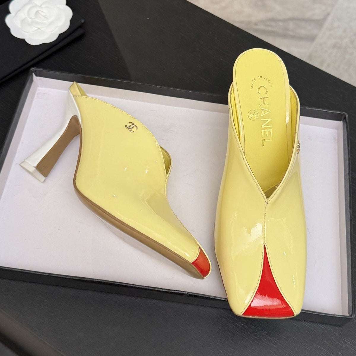 Chanel 2026 Mules 90mm Calfskin