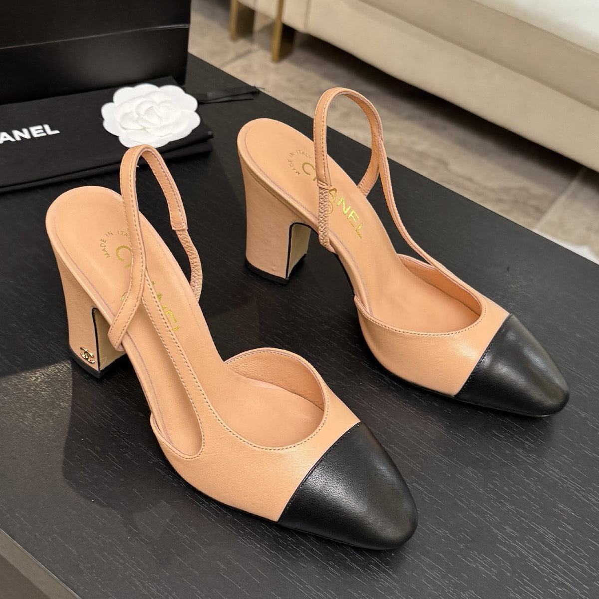 Chanel 2026 Two-Tone Shoe Cowhide 168113