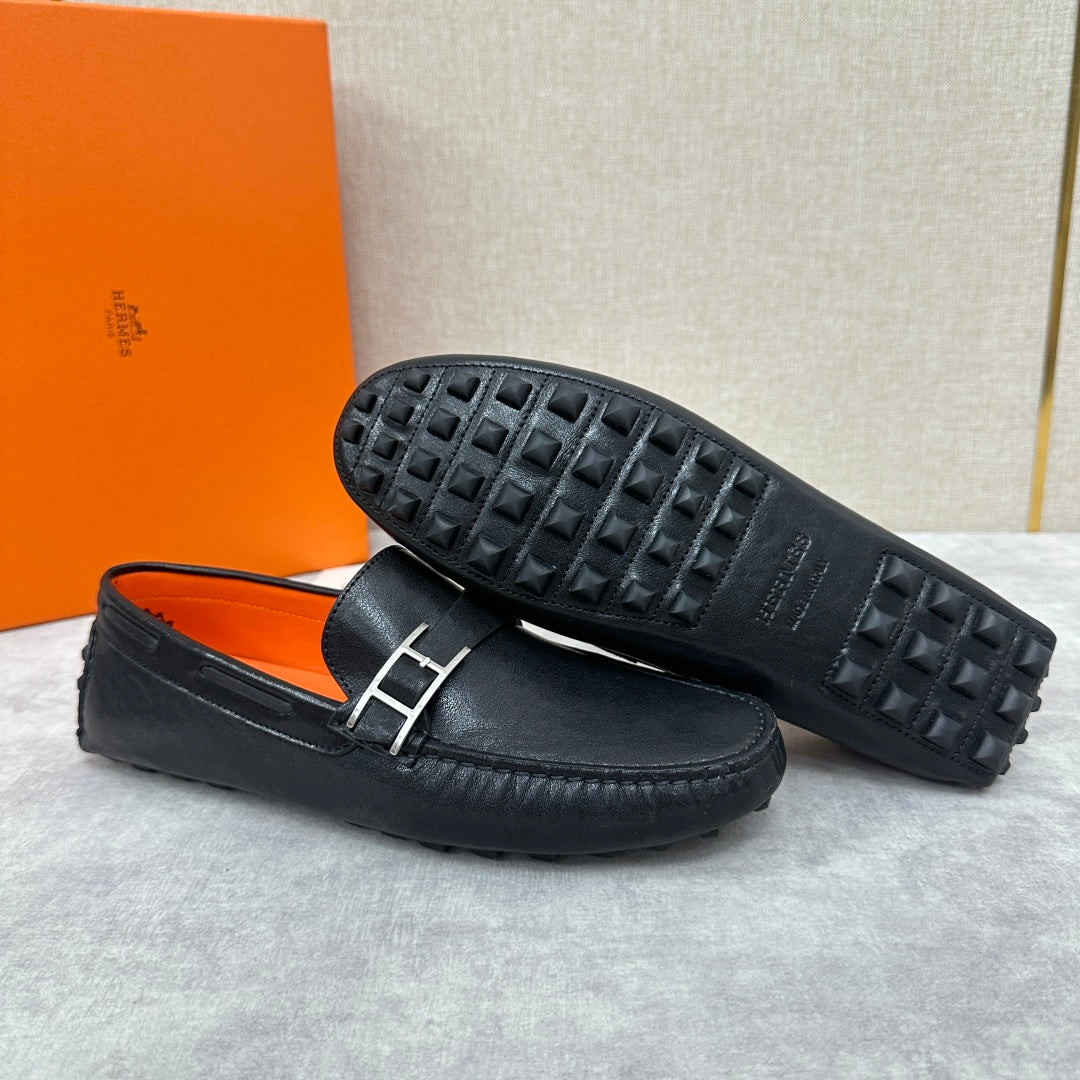 HM Men's Slip-on Loafer Cowhide 530159