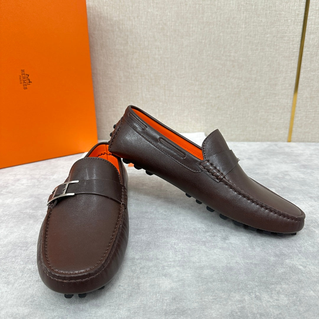 HM Men's Slip-on Loafer Cowhide 530159