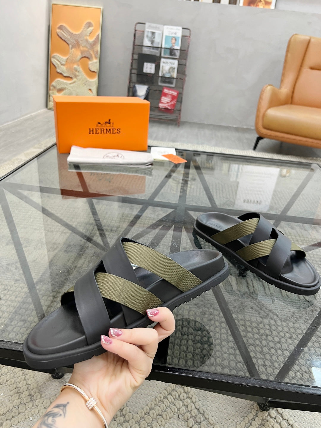 HM Men's Kazimir Slide Sheepskin 544600