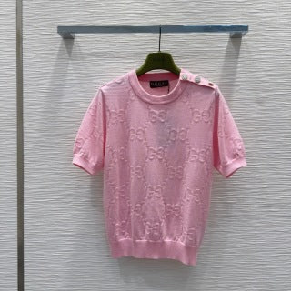 Gucci 2025 Short- sleeved Sweater Wool