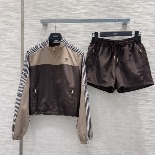 CD 2025 Set Brown Beige Polyester