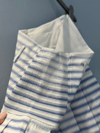 Prada 25 Striped Set Blue mix White Cotton