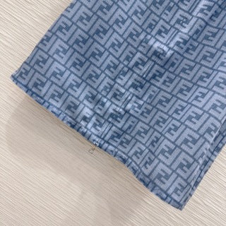 Fendi 25 Set Blue Poliamide