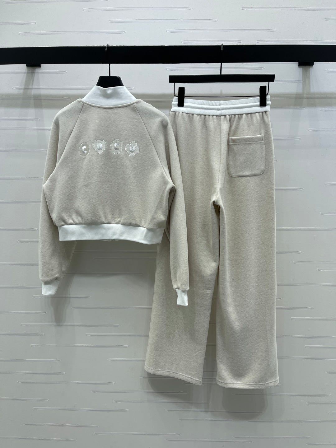 Chanel 2026 Stand Collar Jacket and Trousers Suit Polyester