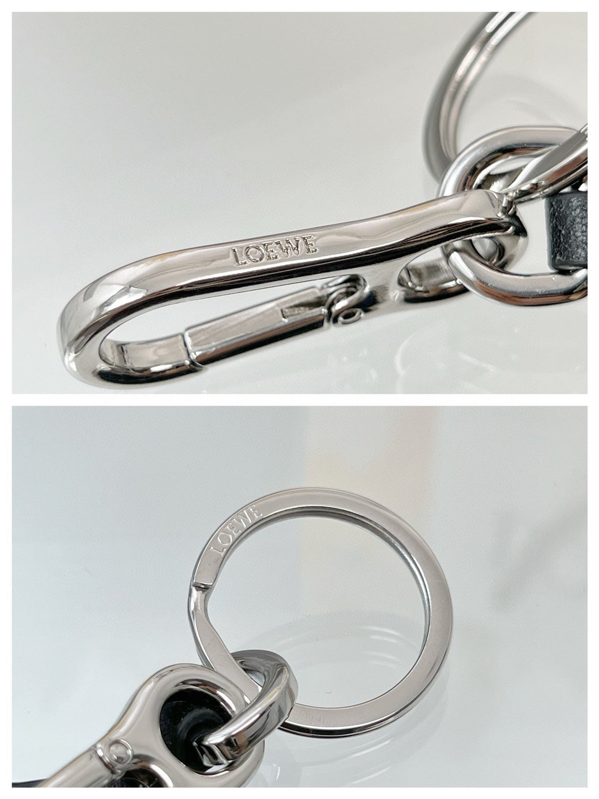 Loewe Skull-shaped Charm Leather