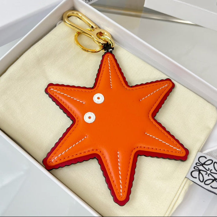 Loewe Star Charm Leather