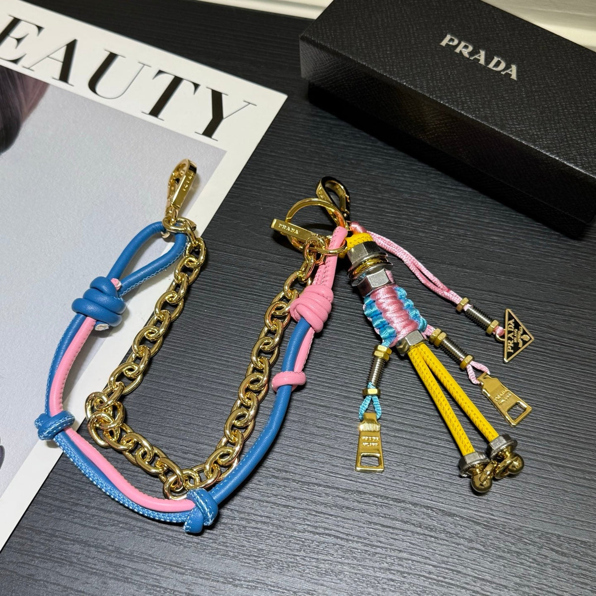 Prada Robot Strap Charm