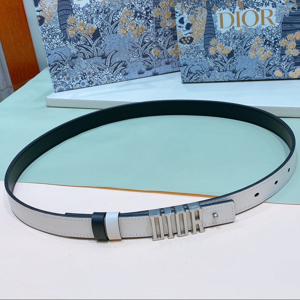 Dior 2026 D-Fence Reversible Belt 20mm Calfskin