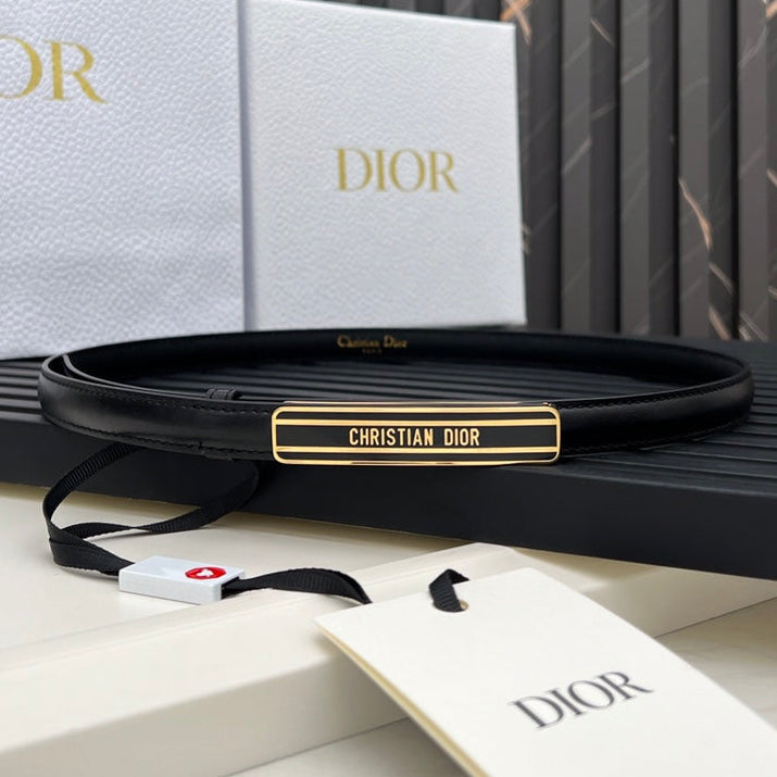 Dior 2026 ID Belt 15mm Smooth Calfskin