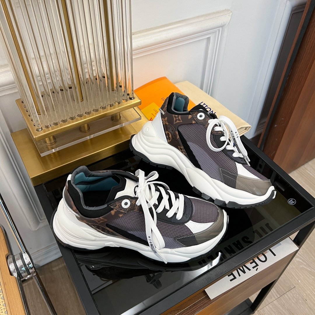 LV RUN 55 SNEAKER DEEP PURPLE