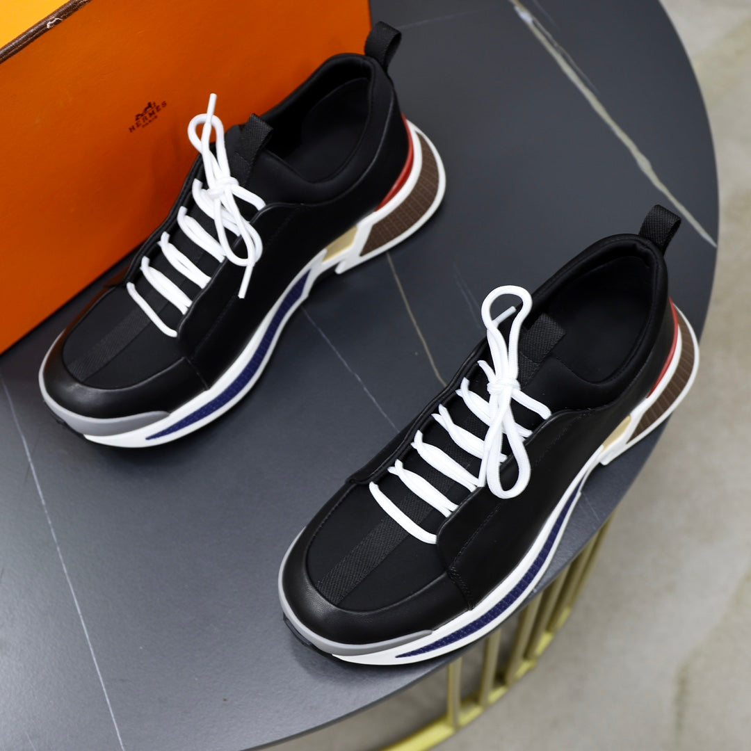 HM Men's Just Sneaker Calfskin Suede 526596