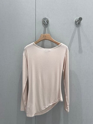 Miu Miu Long-sleeved Base T-shirt Cotton 204818