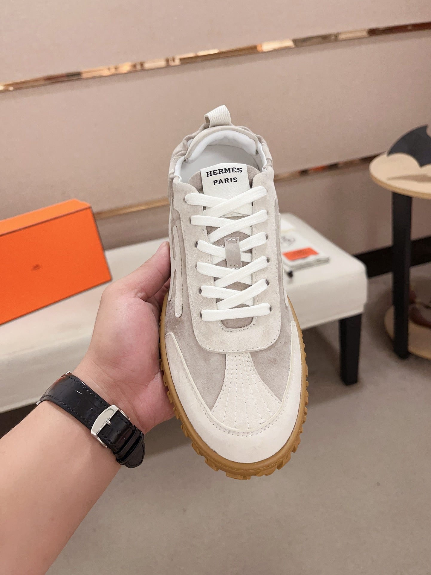 HM Men's Jet Sneaker Cowhide Suede 525136