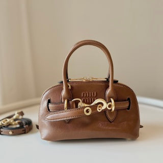 MiuMiu Mini Shell Bag Sheepskin