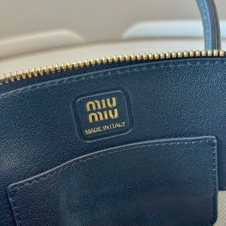 MiuMiu Mini Shell Bag Sheepskin