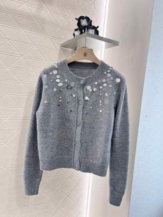 Miumiu 25 Knitted Cardigan Wool