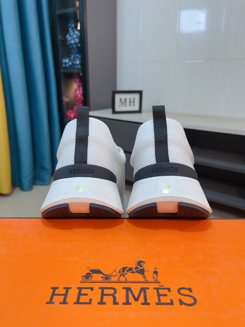 HM Men's Sneaker Mesh Cowhide 526788