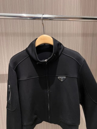 Prada Jacket Black and Gray Nylon
