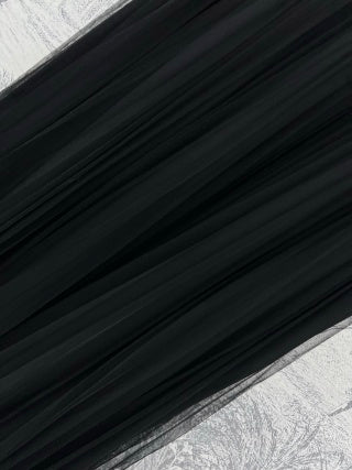 LV 25 Pleated Gauze Skirt cotton Polyester