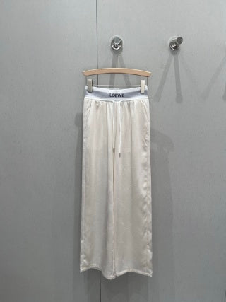 Loewe 25 logo Embossed Trousers Cotton