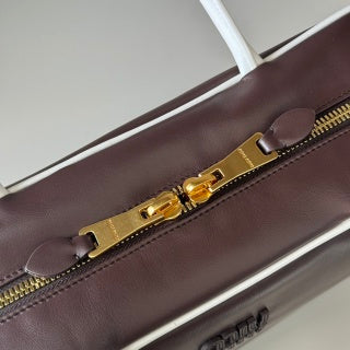 MiuMiu Beau Tote Bag Calfskin