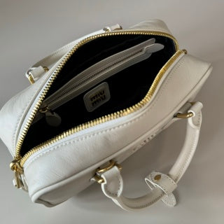 Miu Miu Wander Matelassé Bag Leather