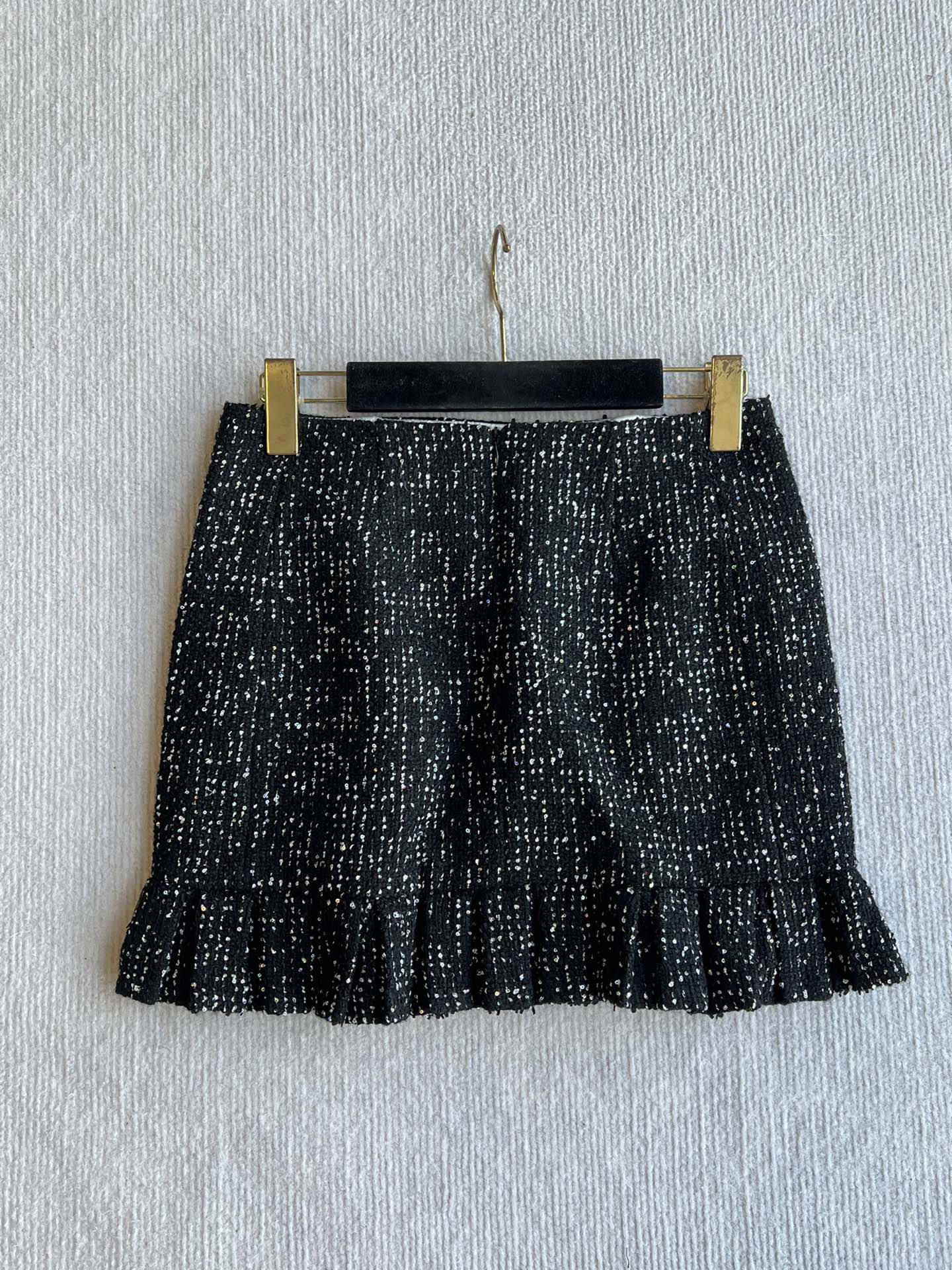 CC 25 Set Tweed Black Polyester Wool