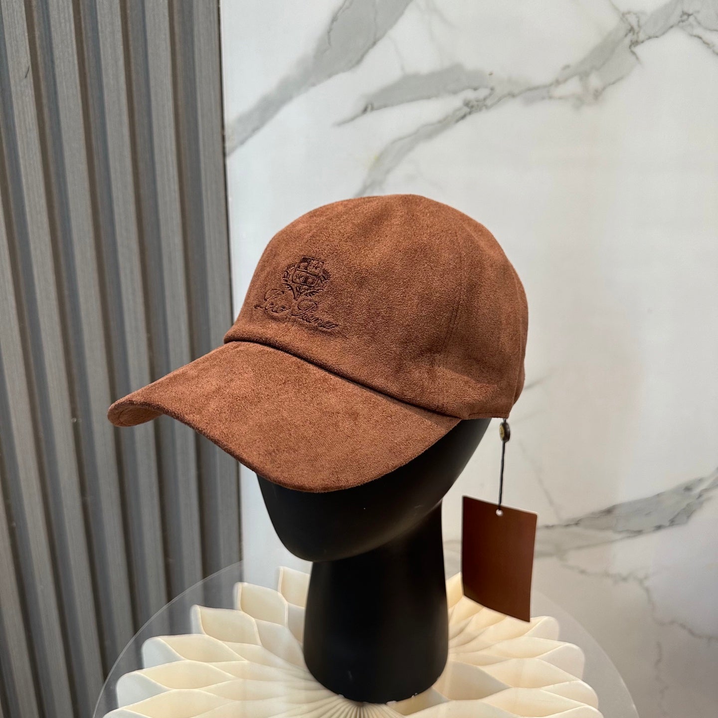 Loro Piana Baseball Cap Suede 268984