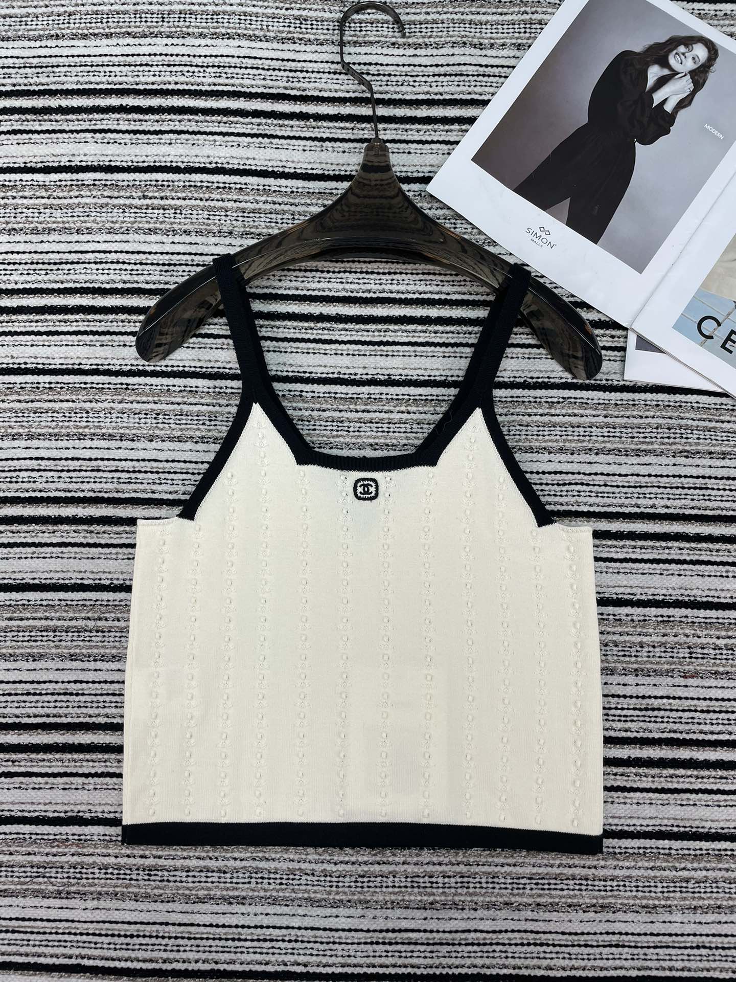 Chanel 2026  V-neckline Camisole Cotton