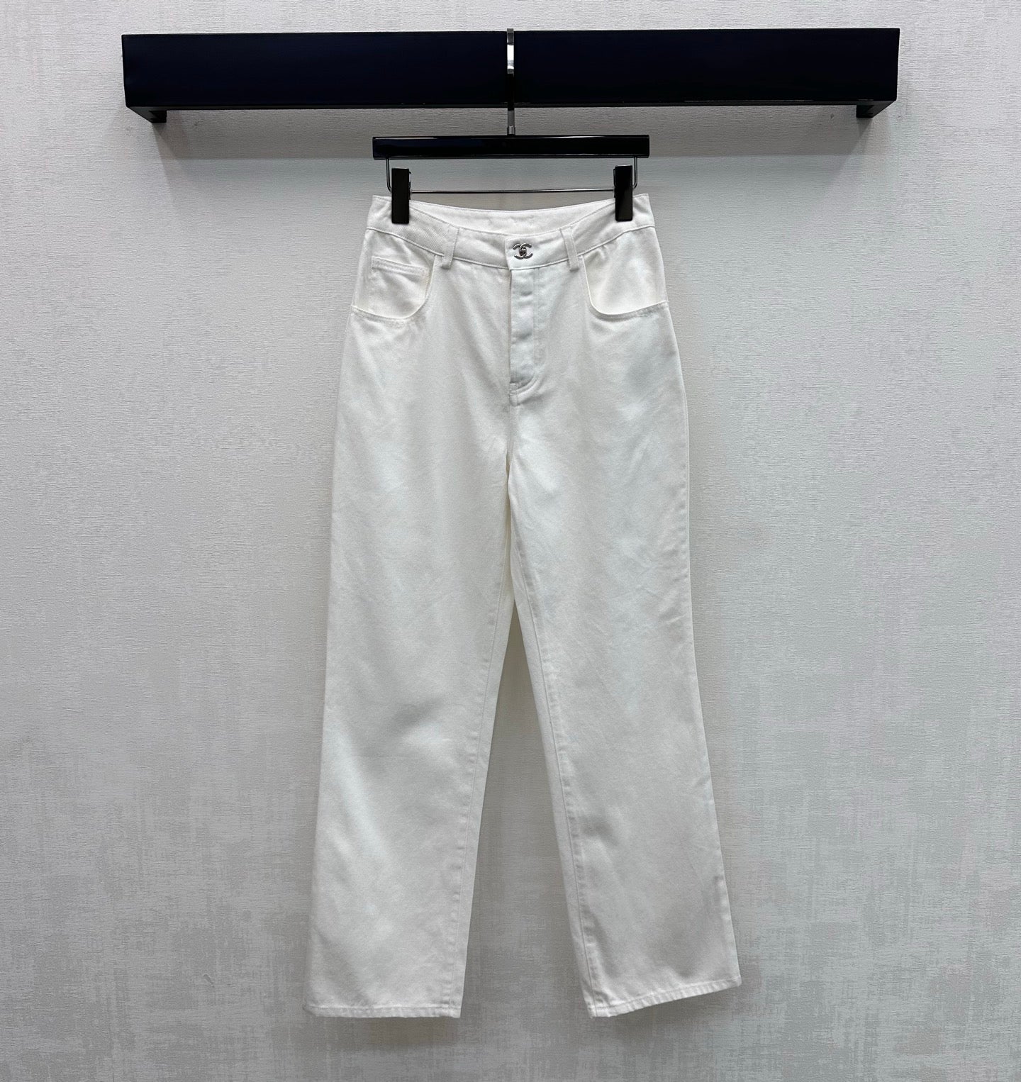 Chanel 2026 Jeans With Silver Buckle 359365