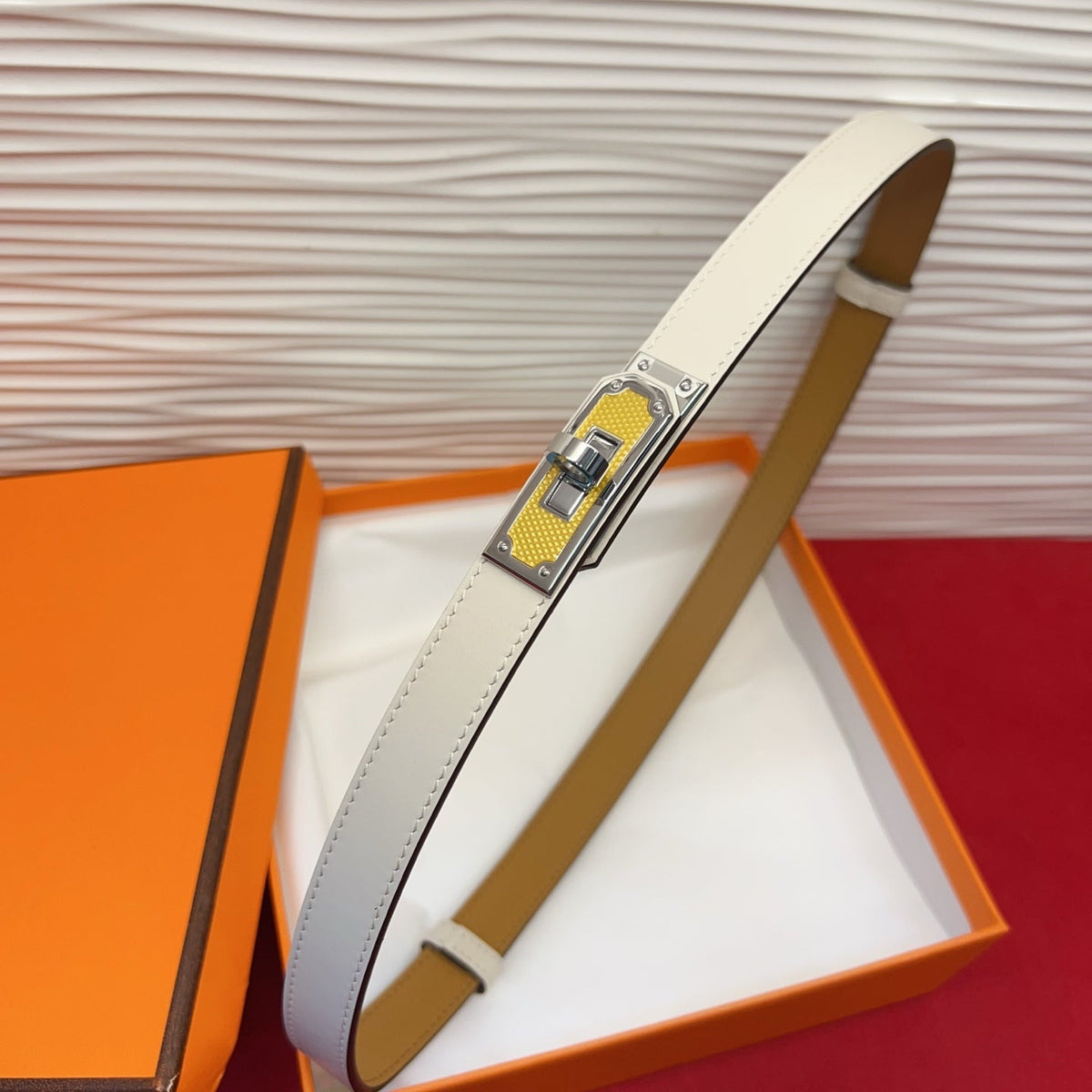 Hermes 2026 Kelly Splas'H 18 Belt Leather 211065