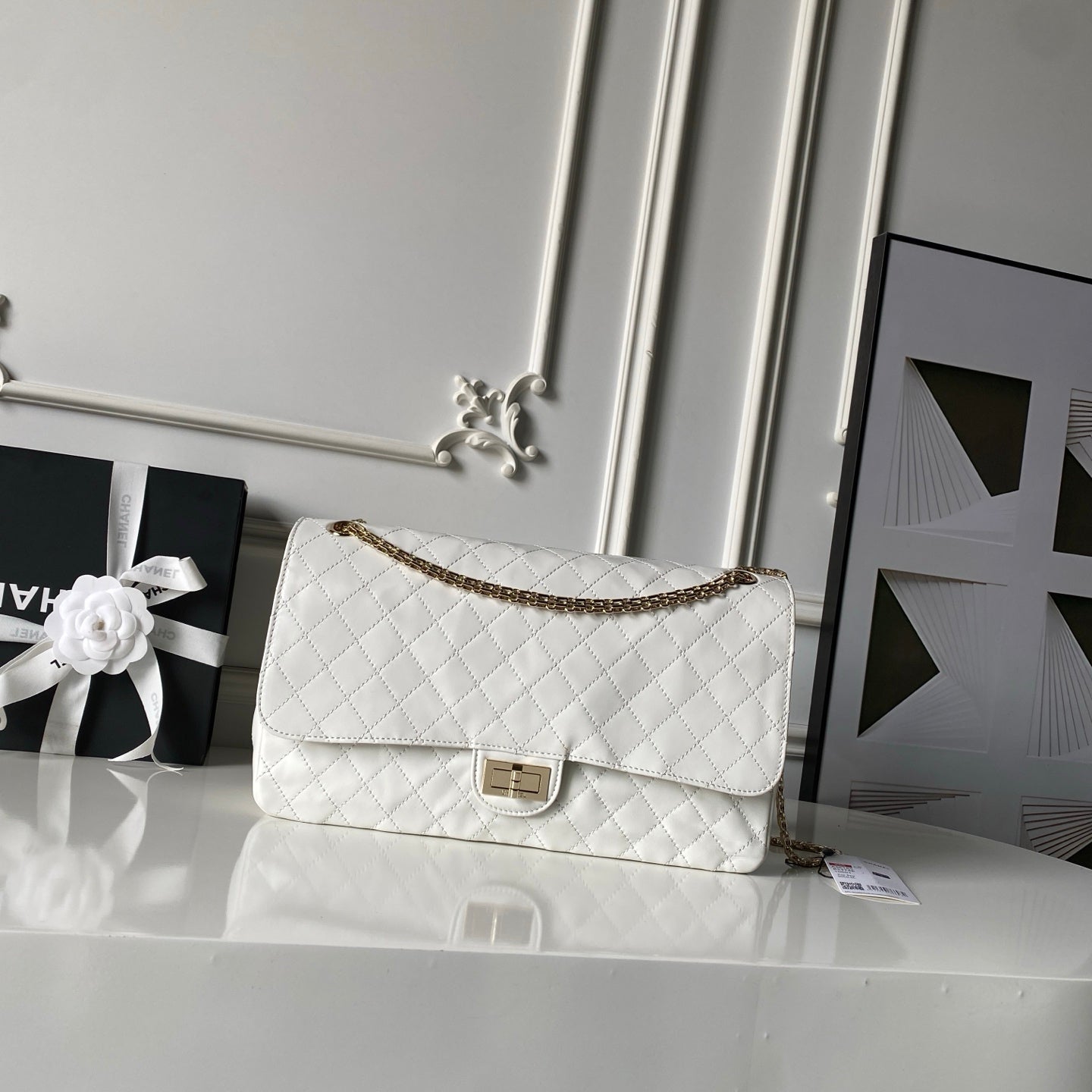Chanel 2026 Crushed Classic 2.55 Bag 31cm Calfskin