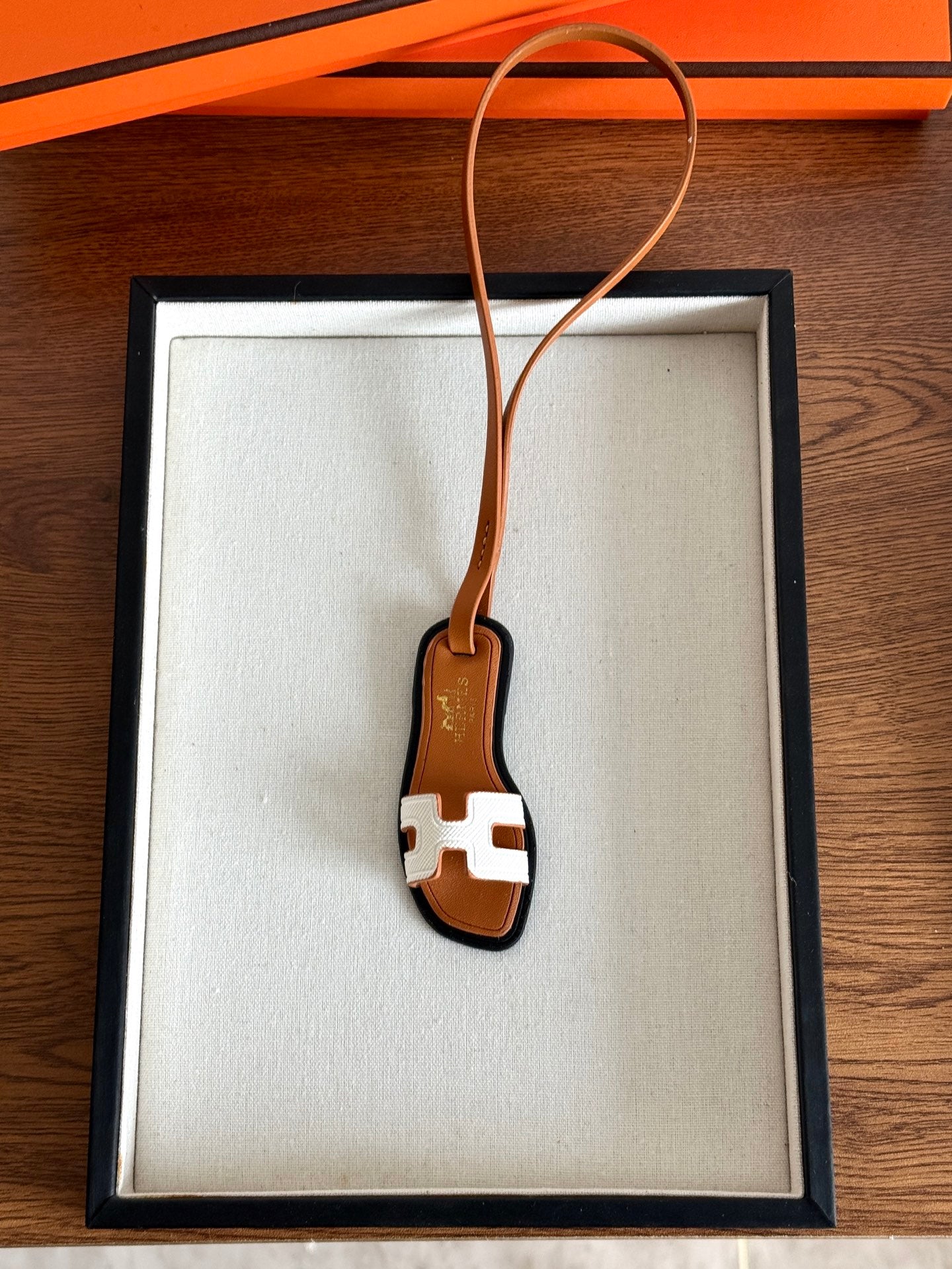 Hermes Oran Nano Charm Leather