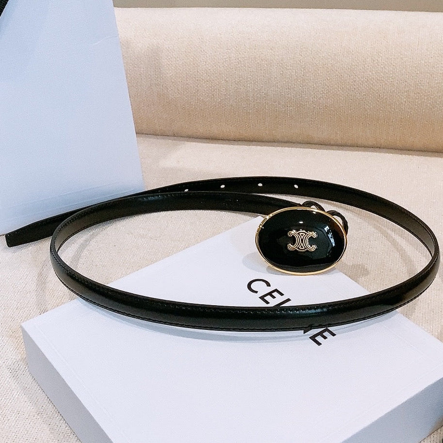 Celine 2026 Maison Tauriullon Belt 13mm Leather
