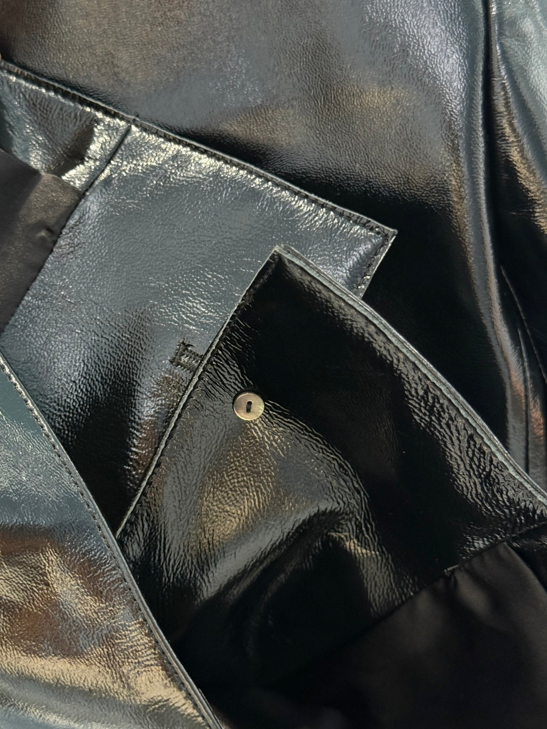 CC 25 Leather Jacket Black Lambskin