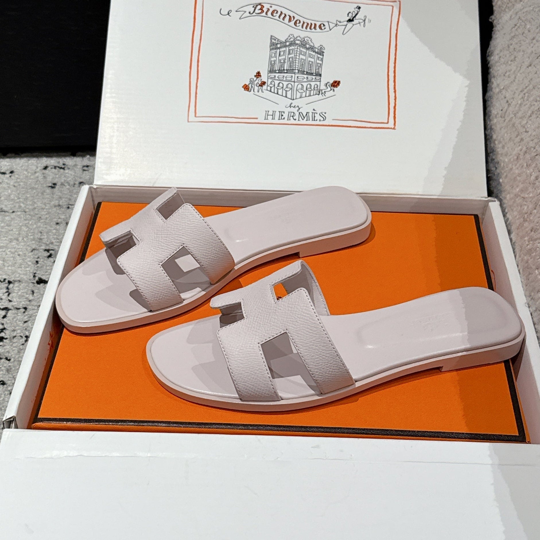 HM 25 Oran Sandal Power Pink Epsom