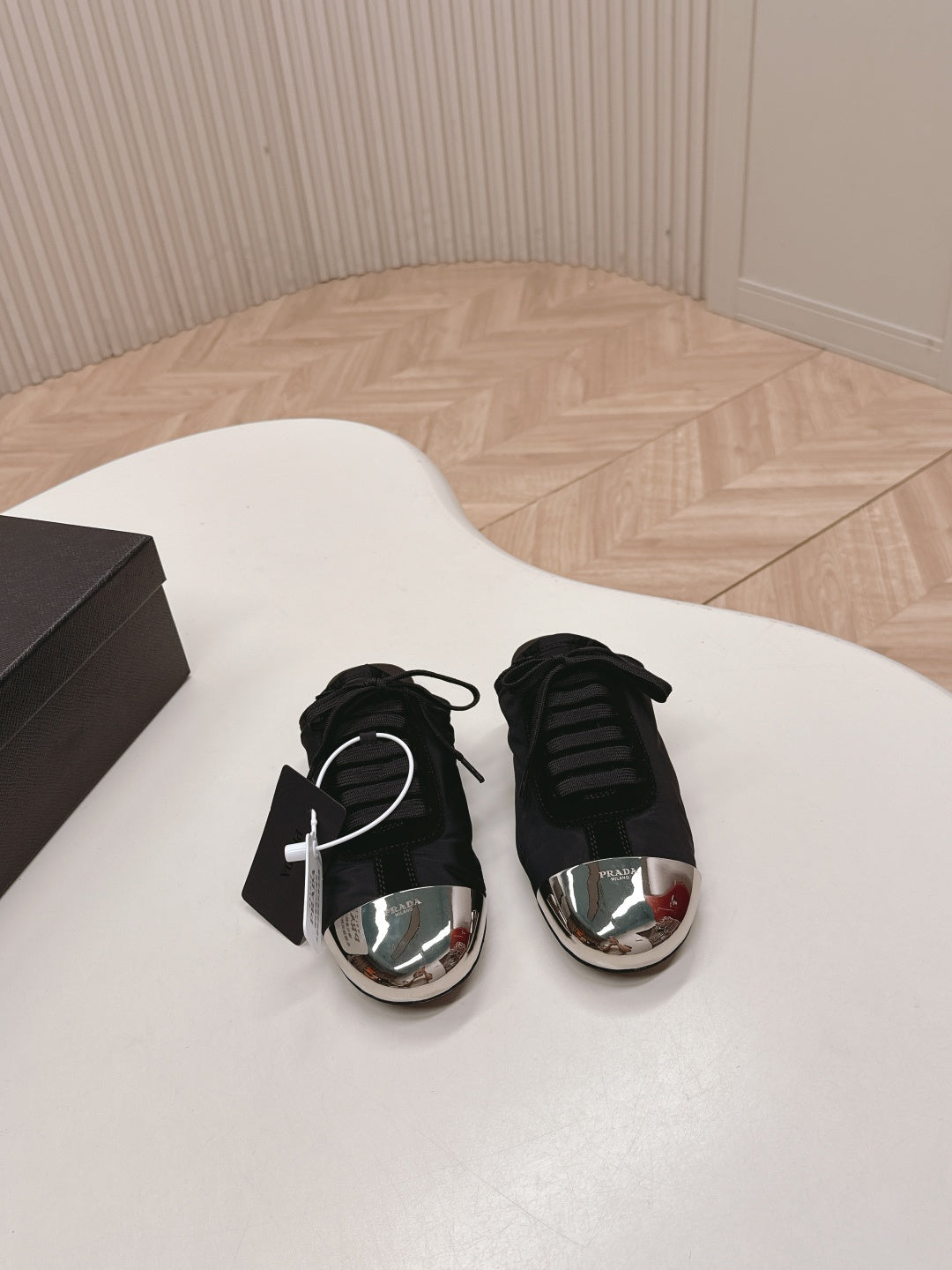 PRA 26S Mule Sneaker Black Sliver Canvas 600619