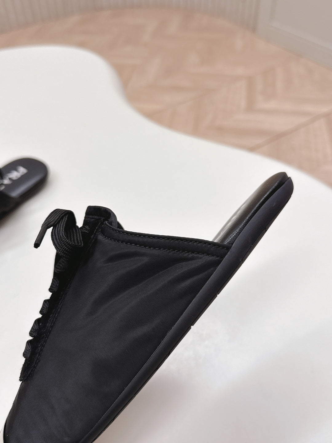 PRA 26S Mule Sneaker Black Sliver Canvas 600619