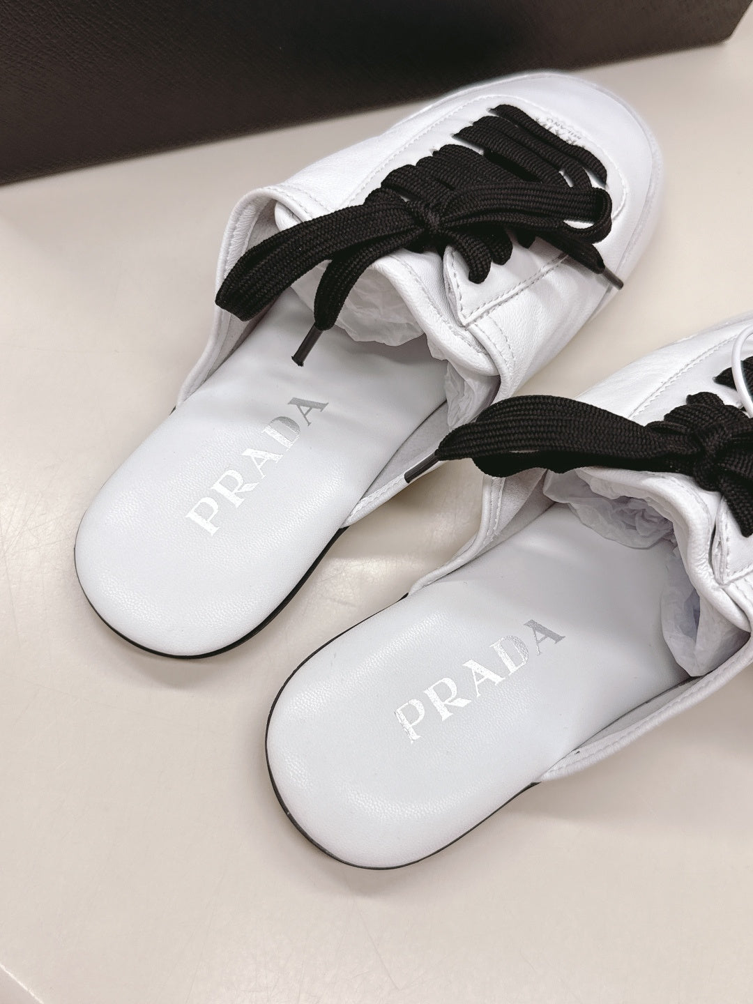 PRA 26S Mule Sneaker White Sheepskin 600617