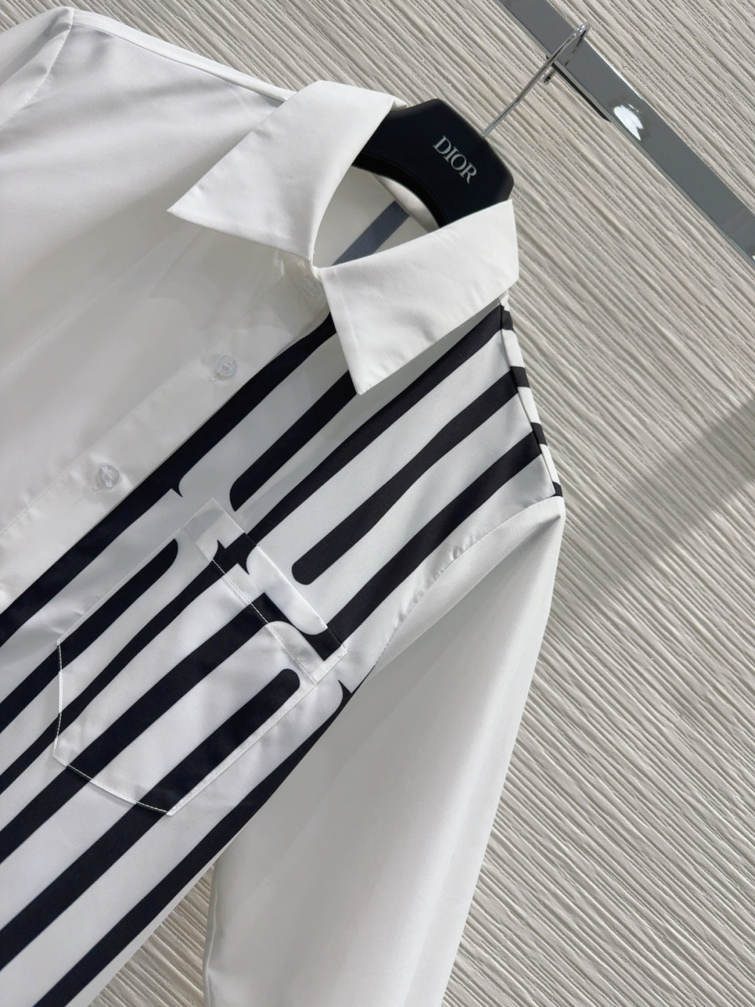 CD 25 Shirt Black White Polyester