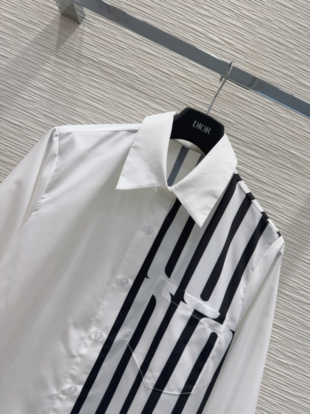CD 25 Shirt Black White Polyester